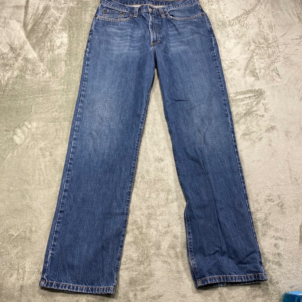 Polo Classic Jeans Five Pocket Denim Pants Straight Leg Blue‎ 33x32